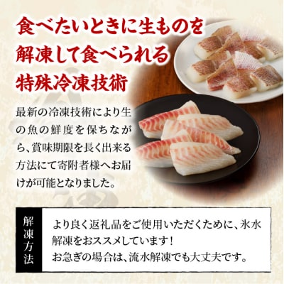 【定期便6回】真鯛切り身&お刺身用サクセット【firesh】_S106-019-T06