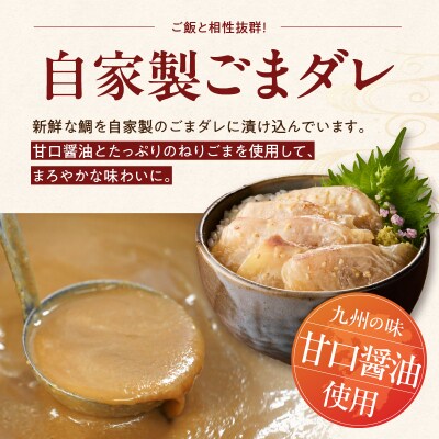 真鯛ごま漬け4食セット_S010-083