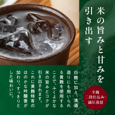 かかしの見守り米焼酎「宮地岳」2本_S181-002