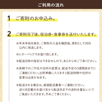 Villa A Thyme(貸別荘)1泊ペア宿泊券+直営カフェ食事券セット_S184-002