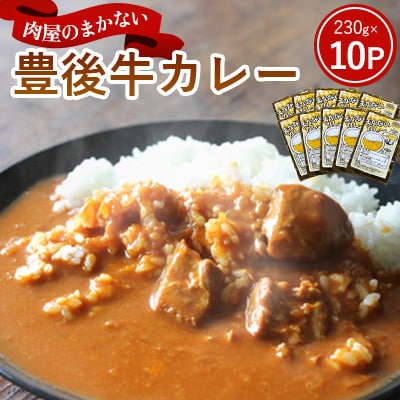 肉屋のまかない豊後牛カレー(10P)セット