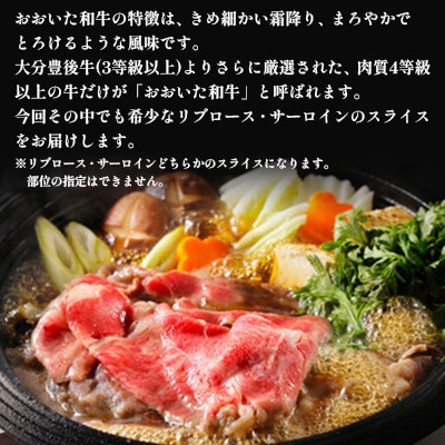 おおいた和牛ローススライス500g