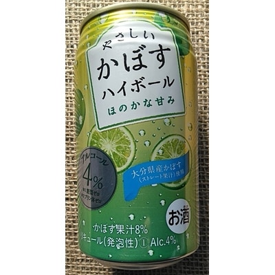 大分県産かぼす果汁使用 やさしいかぼすハイボール340ml缶×24本