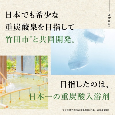 【毎月定期便】炭酸泉入浴剤 長湯ホットタブClassic 90錠入全3回
