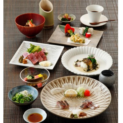 【坐来大分】食事券「坐来」ディナーコース(1名様分)(竹田市)