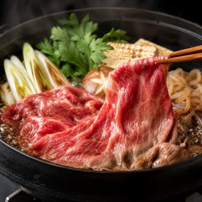 【A4～A5】おおいた豊後牛赤身モモしゃぶしゃぶすき焼き用 500g(250g×2p)(竹田市)