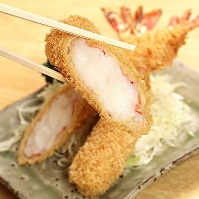 まるは食堂の「エビフライ」 「キスフライ」並盛セット　老舗の味をご自宅で　南知多名産認定品