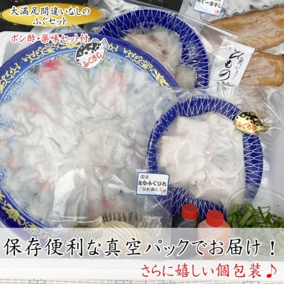 純国産【大満足】 とらふぐ セット (福) 岬だより