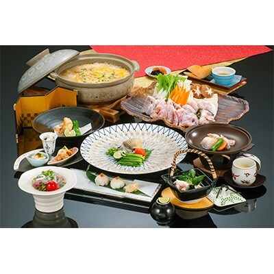 【活魚の美舟】平日限定 2名様1泊2食付き冬のふぐ満喫プラン　宿泊券