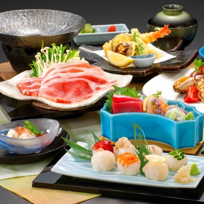 知多半島先端の宿「活魚の美舟」　　　　　　館内利用クーポン券(15,000円分)