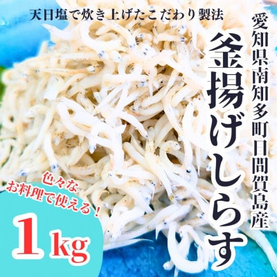 日間賀島直送　釜揚げしらす　1kg