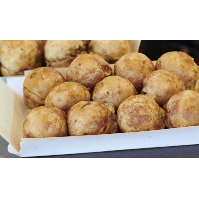 名古屋風醤油たこ焼き「赤(カツオ味)」50コ【篠島産の蛸使用!手焼き】CAS冷凍 子供のおやつに