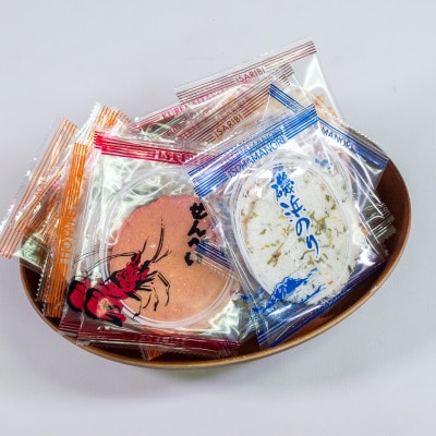 【贈答用】渚のひびき(64袋)ギフト 個包装 詰め合わせ えびせんべい
