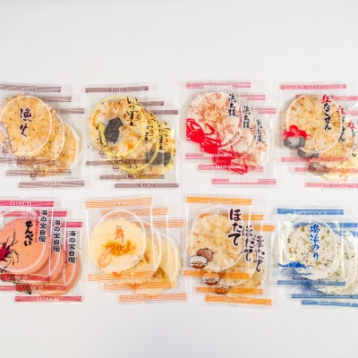 【贈答用】渚のひびき(64袋)ギフト 個包装 詰め合わせ えびせんべい