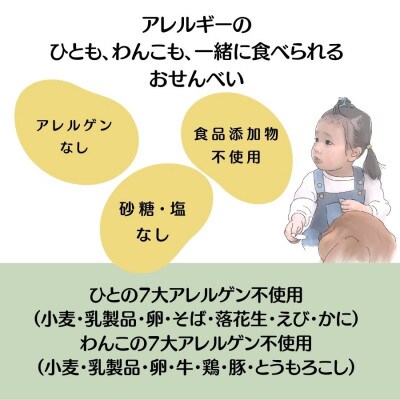 無塩天日干ししらすだけで作ったおせんべい　16g×3　お子様やわんちゃんへのおやつに