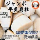 愛知県産　ジャンボ平貝(タイラギ)むき身　5個