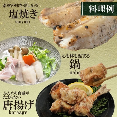 訳あり サバフグ 2kg 鍋 から揚げ 用