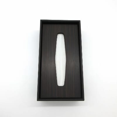 ティッシュケース(黒檀)