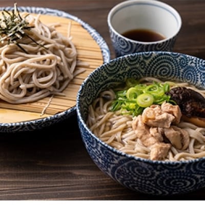 【毎月定期便】対州そばと地鶏スープのセット(5食分)全6回