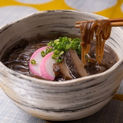 【毎月定期便】対州そばと地鶏スープのセット(5食分)全6回