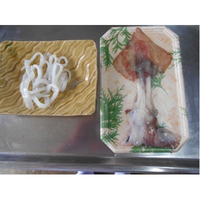対馬剣先イカ姿造り　約120g×3パック