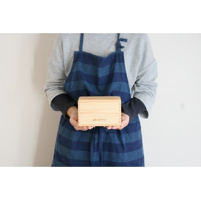 対馬ひのきのお弁当箱(2段)