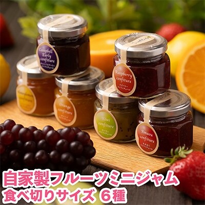 果肉を贅沢に!こだわりの「フルーツジャムミニ」6種(大野城市)