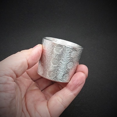 【RR】SCoF EGG CUP SET[2個セット] 錫 (はかた錫スタジオ) 錫酒器