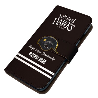 福岡ソフトバンクホークス iPhoneケース 手帳型 pattern-ip7-9