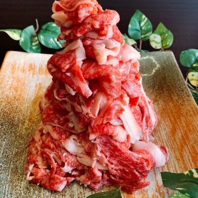 博多和牛　計1.6kg(焼肉カット400g×2パック+切り落とし肉400g×2パック)