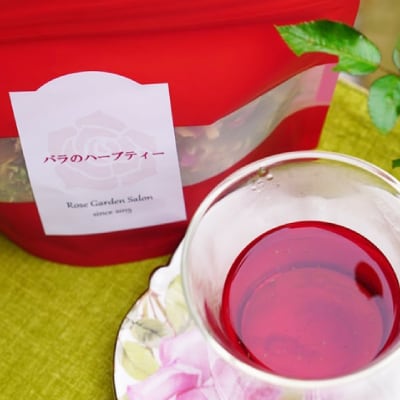 バラのハーブティー・和紅茶・緑茶リーフ30gセット