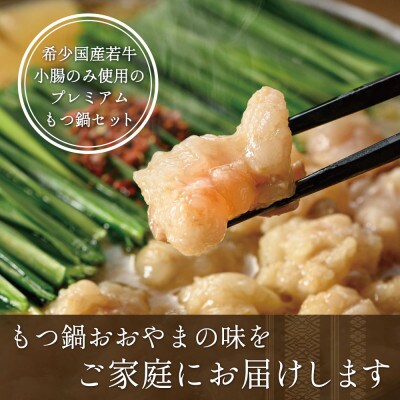 博多もつ鍋おおやまのもつ鍋しょうゆ味 2人前