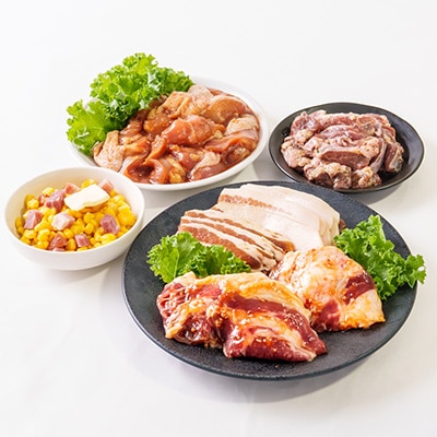 焼くだけ簡単!味付け肉セットB《合計1.62kg》