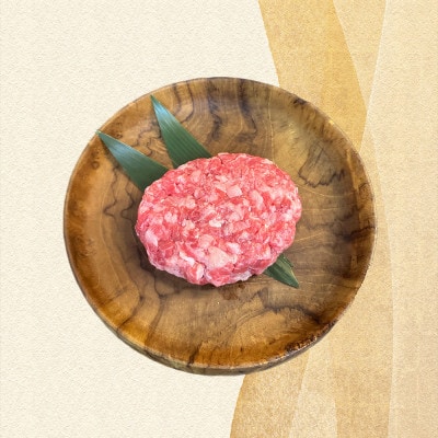 黒毛和牛100%無添加ハンバーグステーキ　計800g(200g×4個)