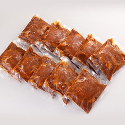 大野城市限定!濃厚デミグラス仕立ての煮込みハンバーグセット1.6kg(160g×10P)(大野城市)
