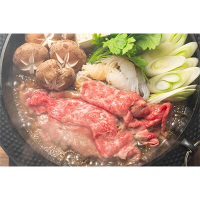 【毎月定期便】【A4～A5】博多和牛しゃぶしゃぶすき焼き用【厳選部位】500g全3回