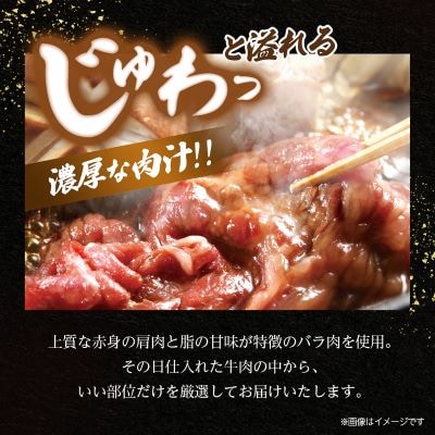 【毎月定期便】訳あり!博多和牛切り落とし　1.2kg(600g×2p)全12回