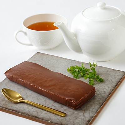 自家製チョコレートのテリーヌ・ショコラ