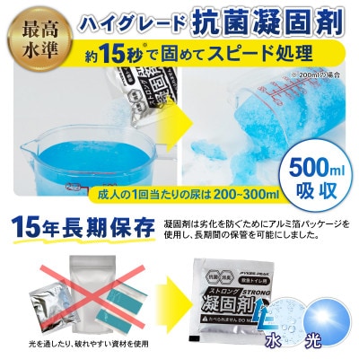 救急トイレプレミアムサポートセットPRO 120回セット P0369EP120
