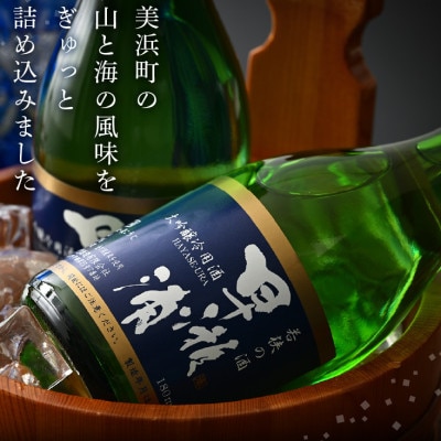 【早瀬浦】大吟醸(冷酒)180ml(5本)セット