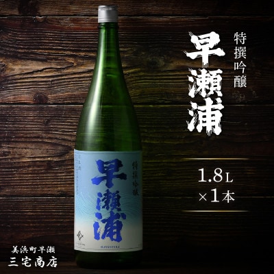 【早瀬浦】特撰吟醸酒　1800ml×1本