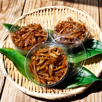 食感良し!わかめ茎炒め