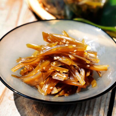 食感良し!わかめ茎炒め