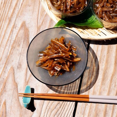食感良し!わかめ茎炒め