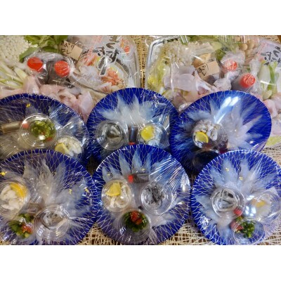 【福井の福をおすそ分け】ふぐ鍋&ふぐ刺身 2セット(4～5人前・2箱1梱包でお届けします!)
