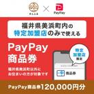 福井県美浜町　PayPay商品券(120,000円分)※地域内の一部の加盟店のみで利用可