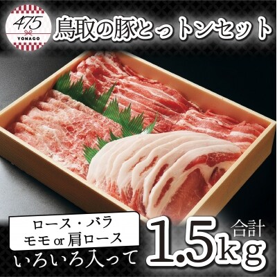 鳥取の豚とっトンセット