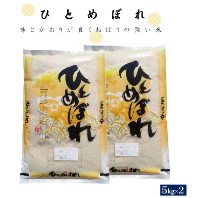 【令和4年産】ひとめぼれ10kg(精白、5kg×2)