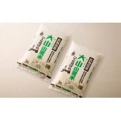 【定期便】大山山麓お米コース 10kg×4 (全4回)【高島屋選定品】