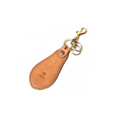 本池秀夫監修 MOTO マットバケッタ 靴べら キーホルダー(BROWN)